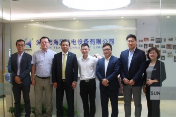 熱烈歡迎三菱電機(jī)自動(dòng)化蒞臨海藍(lán)機(jī)電參觀指導(dǎo)工作！